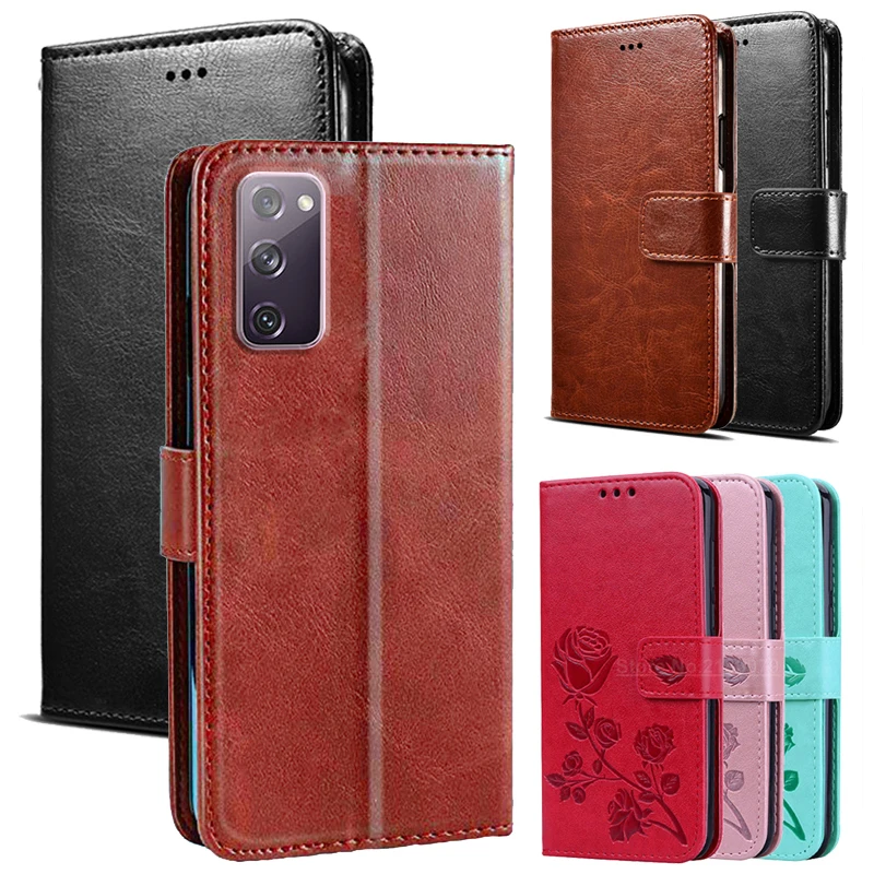 Чехол-книжка для Samsung Galaxy S20 Plus кожаный защитный чехол-подставка FE | Мобильные