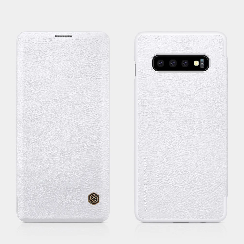 Чехол-книжка для samsung Galaxy S10 Plus Nillkin, винтажная серия Qin, бумажник, флип-чехол из искусственной кожи, чехол для samsung S10 s10e
