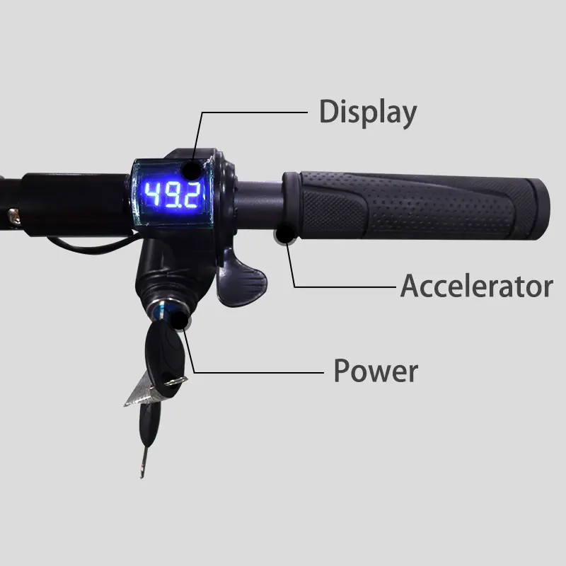 JS 1000W Electric Scooter Commute Use 8inch Road Tire Dual Motor Foldable Trotinette Electrique Adu