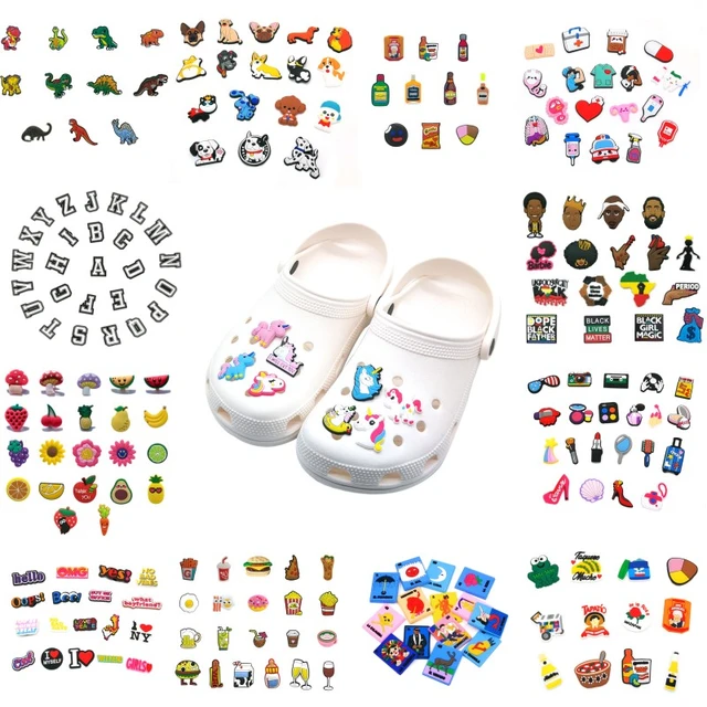 Buy Wholesale China Pvc Shoe Charms Letters Design Pvc Kids Croc Shoe  Decoration Charms & Pvc Shoe Charm at USD 4.99