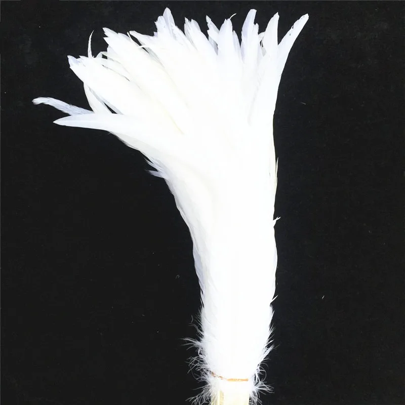 Sowder Orange Rooster Coque Tail Feathers 13-16inch Lengh Pack of 50 