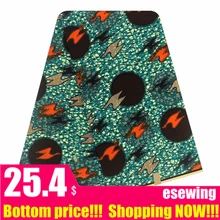 Лучшие Африканские Восковые печатные ткани Настоящие Восковые принты Африканский Воск нигерийский воск обертка Анкара, Африка java восковая ткань