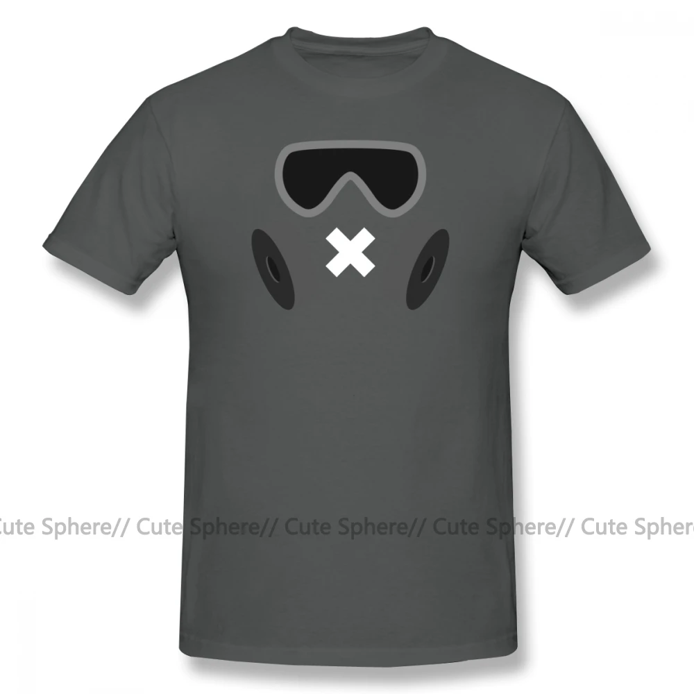 Футболка Rainbow Six, беззвучная футболка, 100 хлопок, 6xl, футболка с коротким рукавом, забавная Базовая Мужская футболка