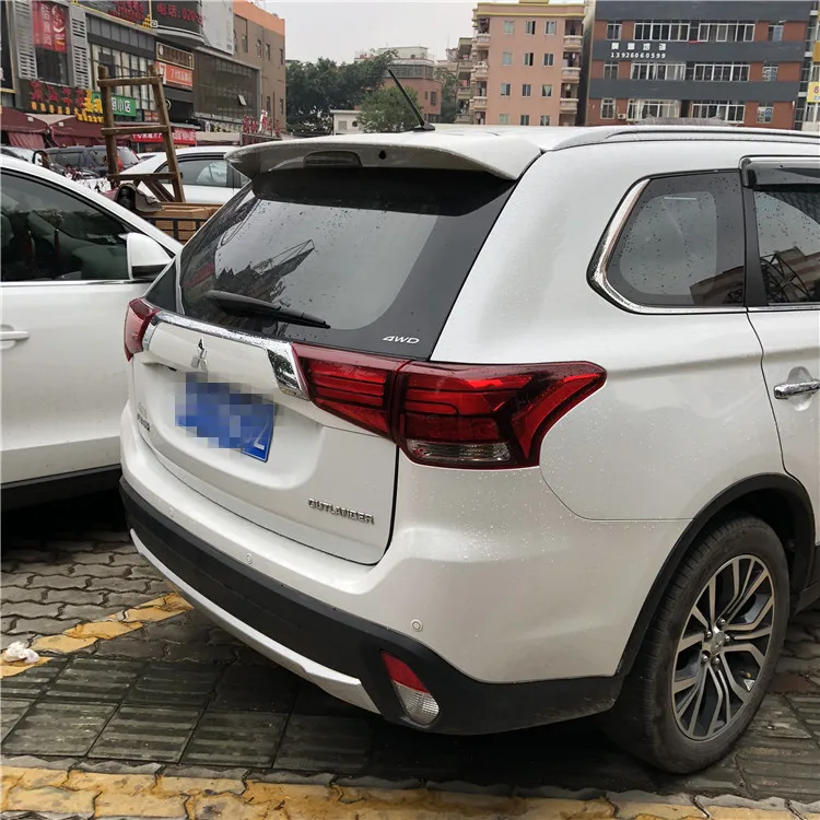 Спойлер для Outlander 2013 2018 Mitsubishi QBK спойлер из АБС пластика цветной задний