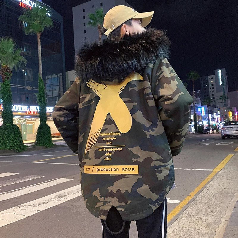 X Coat камуфляжная Толстая куртка Красный Желтый головной убор толстовка ветровка