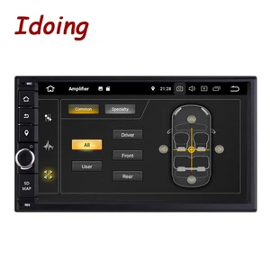 Image 3 - Idoing 7"2 Din PX6 Android 4G+64G Video Head Unit For Universal Car Multimedia Radio Player 1080P DSP GPS+Glonass HDMI Bluetooth