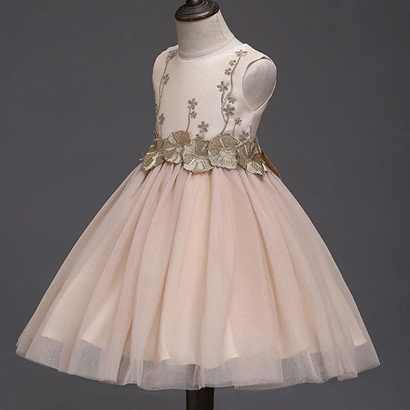 Г. Детское платье для свадьбы торжественное кружевное платье принцессы для первого причастия, вечерние платья для выпускного вечера для девочек от 3 до 12 лет, Vestidos