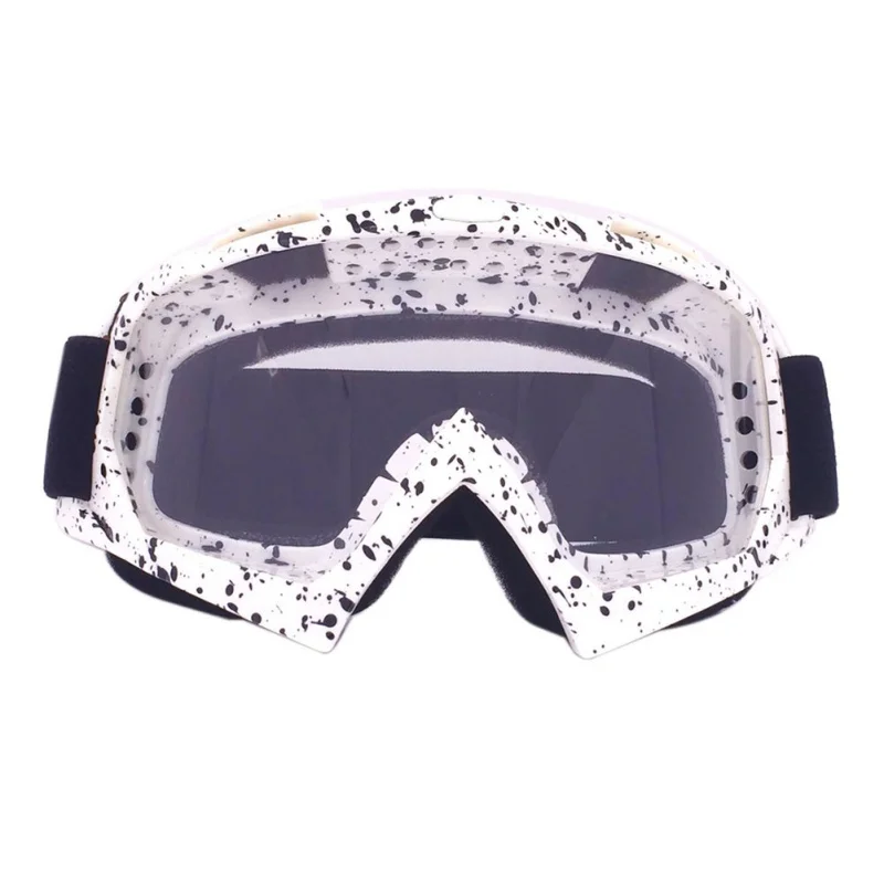 Ветрозащитные УФ-защитные зимние спортивные очки унисекс лыжные очки маска для сноуборда зимние снегоходные очки для мотокросса - Цвет: WBW