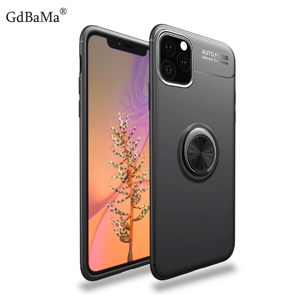 

Shockproof Bracket Ring Case For iPhone 11 pro Max for iphone 11 case Soft Silicone Cover For iphone X XR XS Max 7 8 6 6s PLus