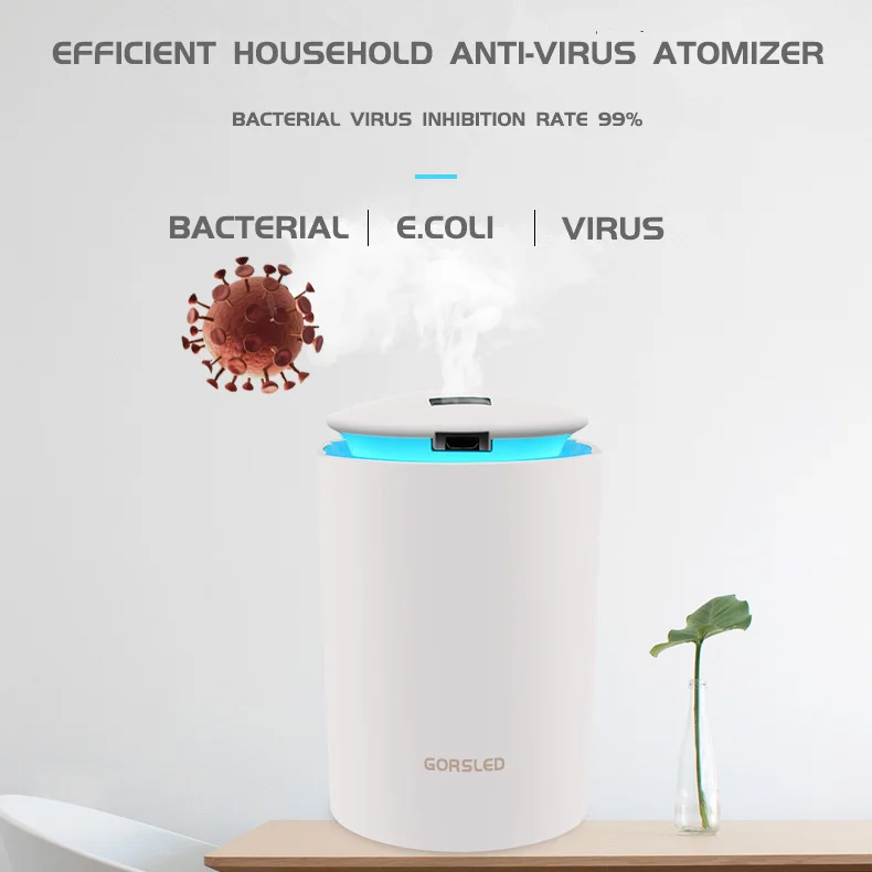 

Household Disinfection Atomizer Sterilize Nebulizer Antivirus Humidifier Steam Fogging Diffuser Air Purifier Anti Bacterial