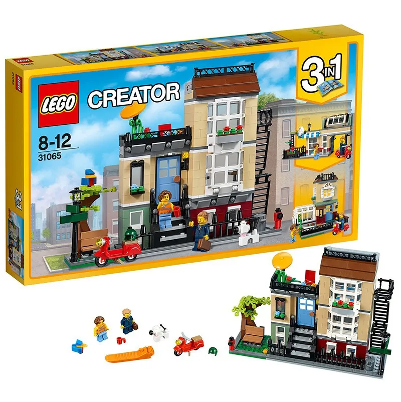 

LEGO Creative Flexible Series 31065 Frontage Villa Creator Building Blocks Toy