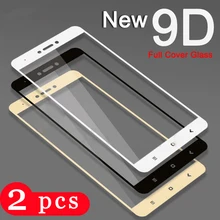 2Pcs tempered glass for xiaomi redmi note 6 pro 6A S2 phone screen protector for redmi note 4X 4 5 5A plus pro protective film