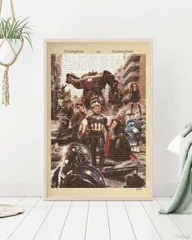 

Age Of Ultron Avengers,The Avengers,Vision,Iron Man,Black Widow,Movie poster,Canvas Print,Wall Art,Home Decor,No Frame