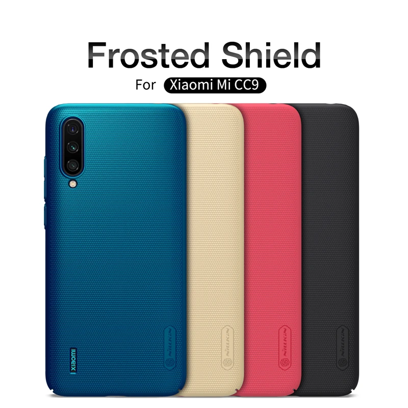 

For Xiaomi Mi CC9 case Nillkin frosted shield PC hard plastic back protective cover For Xiaomi Mi cc9 mobile phone case