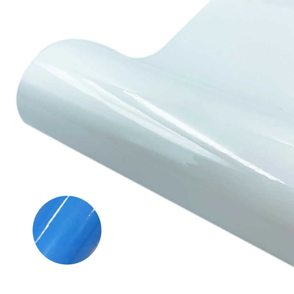 Transparent to Blue