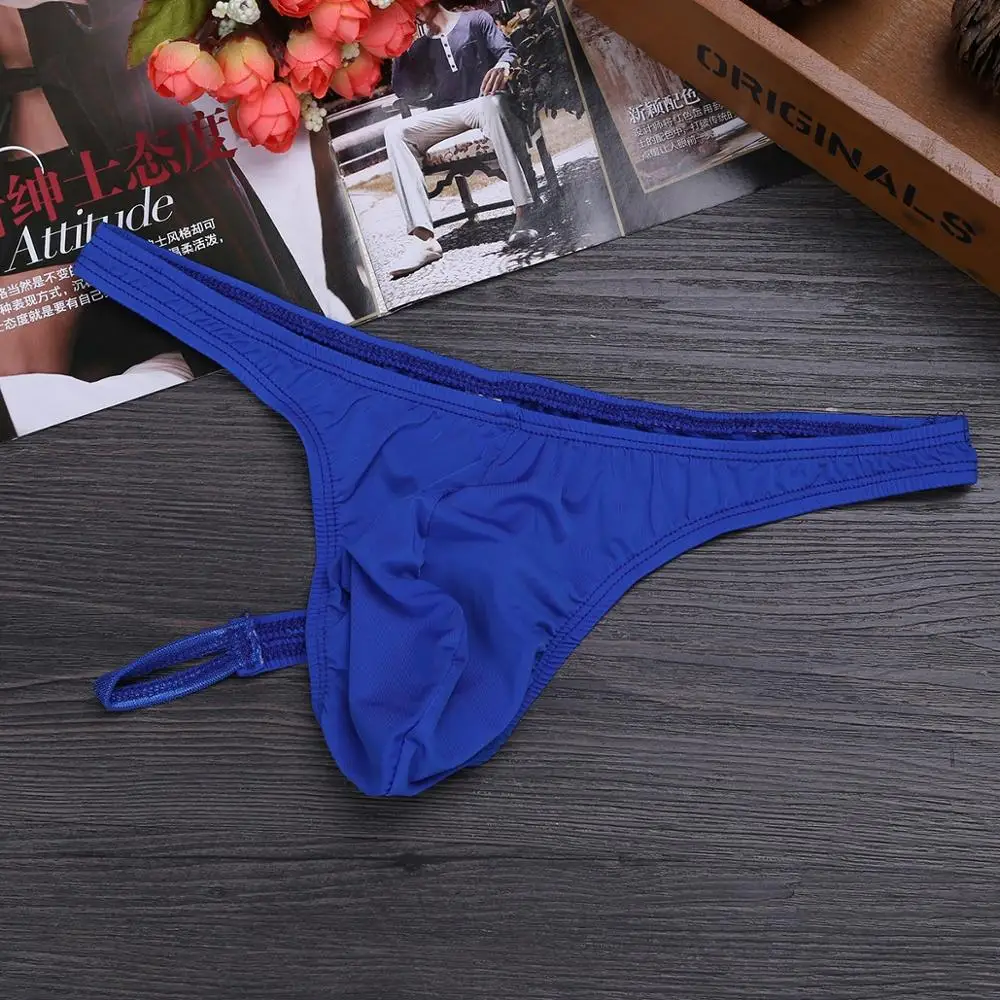 Мужские Трусы стринги сексуальное нижнее белье для геев бикини шорты ледяные