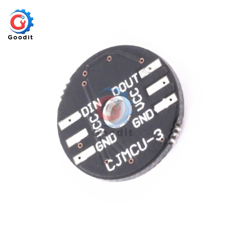 RGB LED Ring 3 Bits LED WS2812 5050 RGB Ring Lamp Light with Integrated Drivers For Arduino Lights