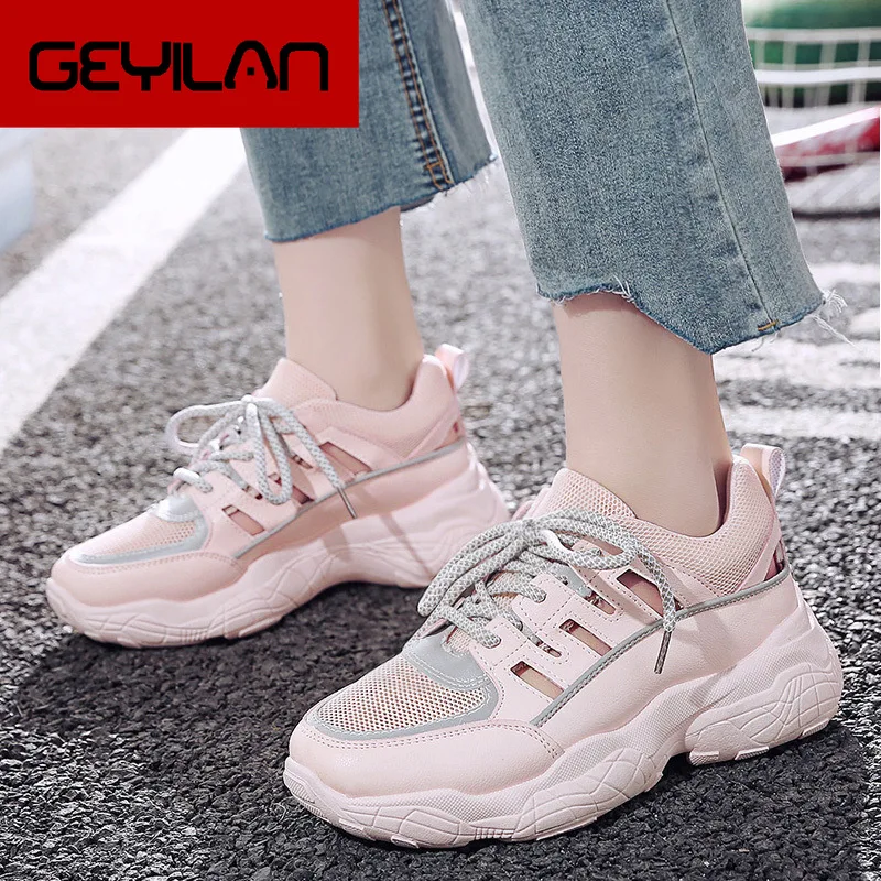 

2019 Spring and autumn White Sneakers Sping Woman Casual Fashion Sneakers Graffiti Flats Ladies Vulcanized Shoes