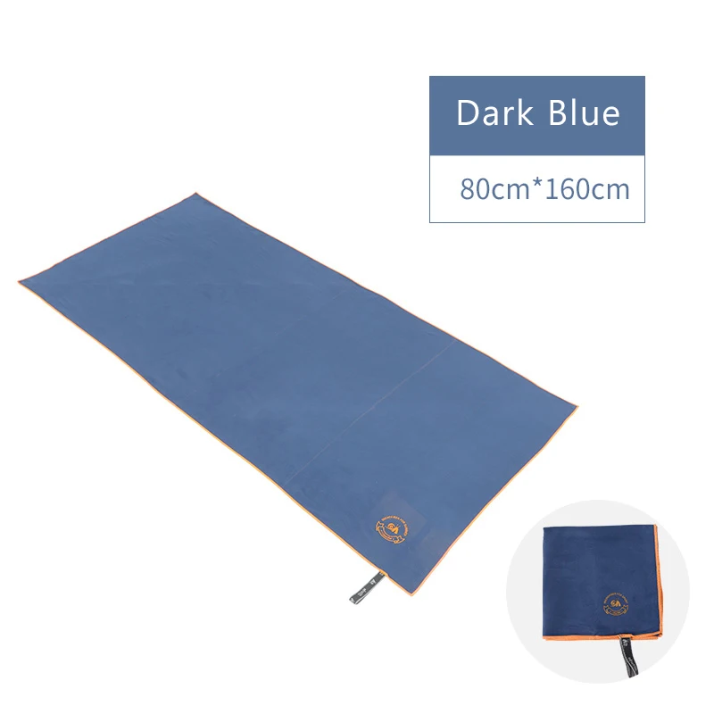 

Hiturbo Microfiber Suede Quick Dry Water Absorption Sandless Plain Towel