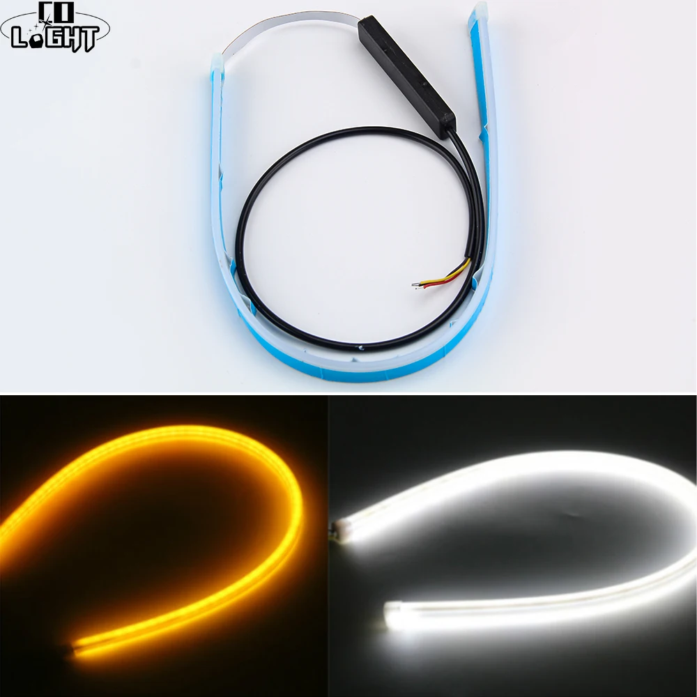 Дневные ходовые огни CO LIGHT Ультратонкие светодиодные ленты для указателей