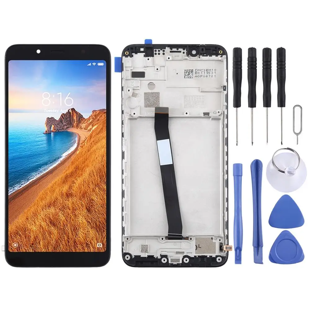 IPartsBuy ЖК-экран и дигитайзер полная сборка с рамкой для Xiaomi Redmi 7A