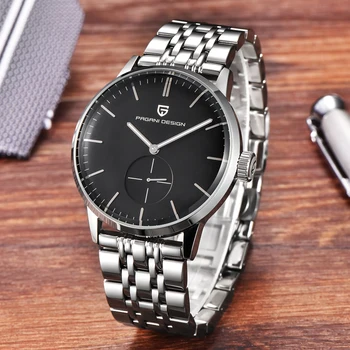 

Fashion Casual Men's Business Watches Men Waterproof 30m Simple Quartz Watch Luxury Brand PAGANI DESIGN Relogio Masculino