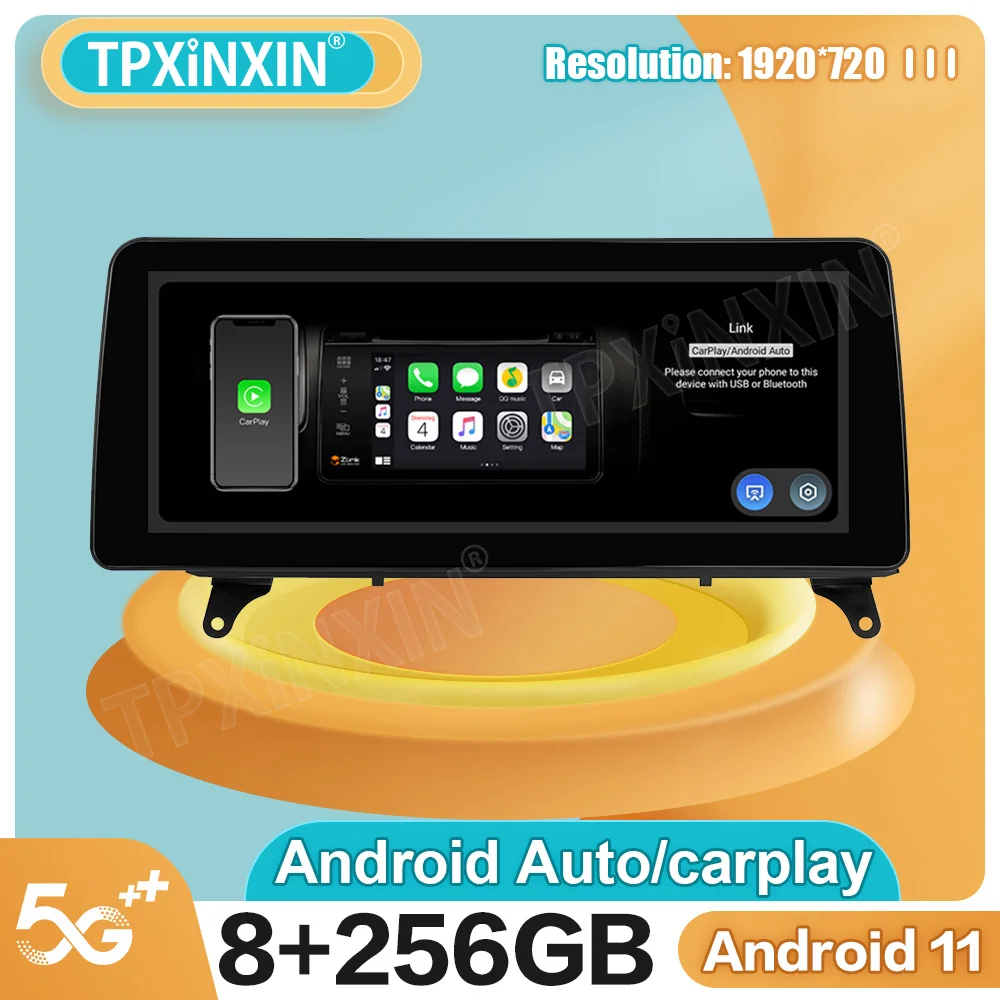 

Android 11.0 5G 8G+256GB for BMW X5 X6 E70 71 2007 GPS Car Navigation Carplay Audio Radio Stereo Video Multimedia Player Host