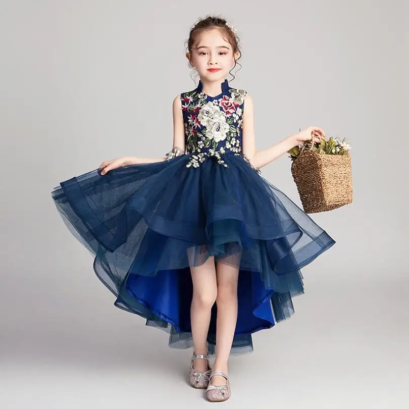 

Chilldren Ball Gown Girls Pageant Princess Tutu Dress Birthday Party Evening Gown Modis Kids Clothes Dress Vestidos Y2005
