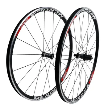 

MEROCA 700C Road Bike Bicycle Wheel Set V/C/Disc Brake Straight Pull 4 Sealed Bearing Wheels