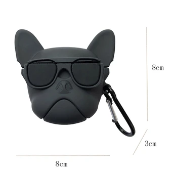 

Fashion Cool Dog Protective Case Silicone Cover Shell for Hua-wei Freebuds Pro