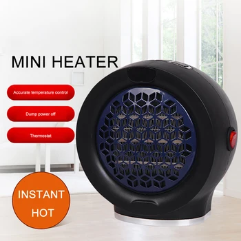 

900W Electric Home Heater Air Warmer Timing PTC Ceramic Fast Heating Fan Warmer Adjustable Temperature Home Appliances