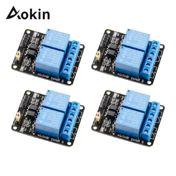 

4PCS 5V 2 Channel 5V Relay Module with Optocoupler Low Level Trigger Expansion Board for Arduino UNO R3 MEGA 2560 1280 DSP ARM P