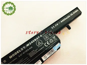 

GYIYGY 11.1V 48.84Wh 4400mAh W240BAT-6 Battery for Clevo Zoostorm W251EU W251EL W258EU System 76 Series