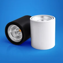 Hoonia поверхностного монтажа светодиодный светильник 5 Вт 7 Вт 10 Вт 12 Вт 15 Вт 20 Вт Высокое качество COB светильники для помещений