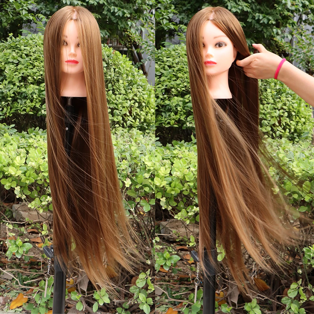 Houden Bijdrage Verwaarlozing 80Cm Lange Professionele Hoofd Poppen Voor Kapper 30Inch Synthetisch Haar  Mannequin Voor Haar Stijl Kappers Haar Voor Poppen| | - AliExpress