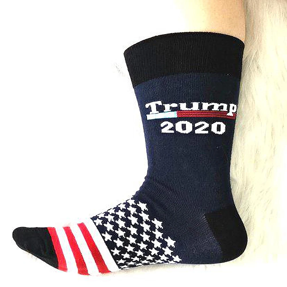 

Men's Socks 80% Cotton Embroidery Perfect Quality Meets 2020 Christmas Socks Art Personalized Gift Socks