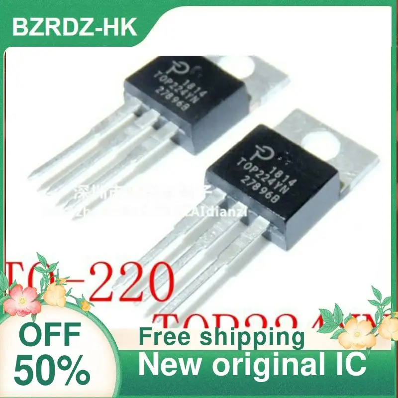 

10 шт. TOP224YN TO-220 POWER TOP224 новый оригинальный IC чип управления питанием