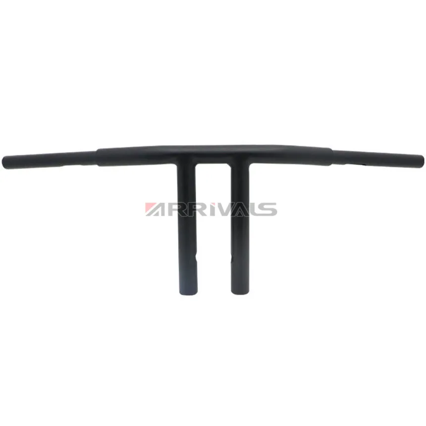 Мотоцикл 1 1/4 &quotчерный Custom 10&quot RISE T Bar руль Drag для Harley Sportster XL DYNA Низкий Райдер на
