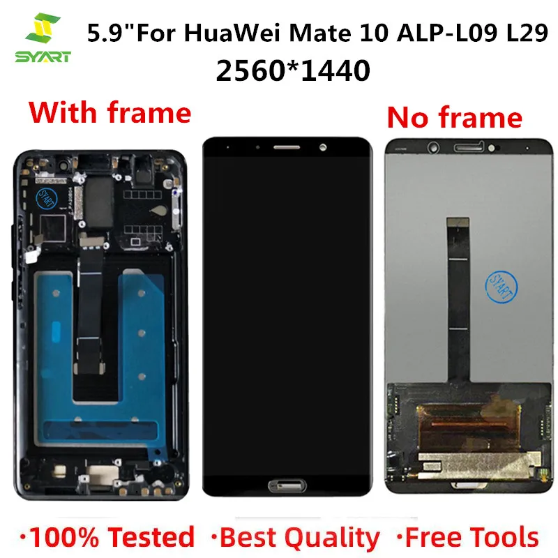 

5.9" Mate10 For Huawei Mate 10 LCD Display + Touch Screen Digitizer Assembly Replacement For Huawei Mate 10 LCD Screen + Tools