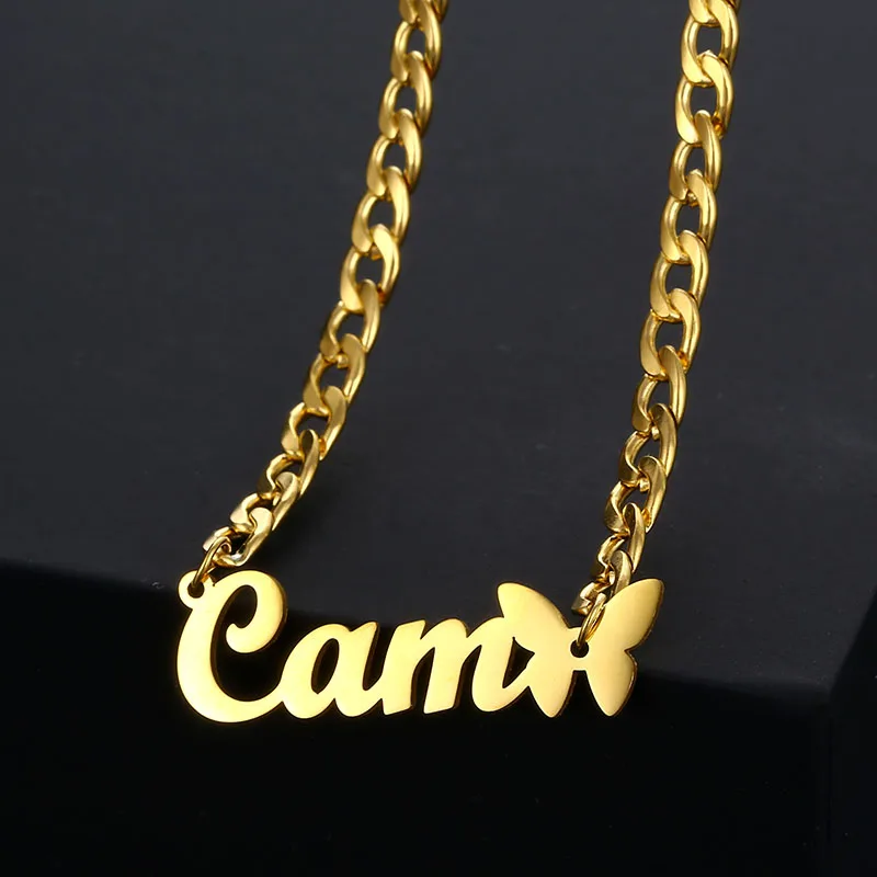 Stainless Steel Custom Name Necklaces For Men Women Customized stainless-steel-custom-name-necklaces-for-men-women-customized