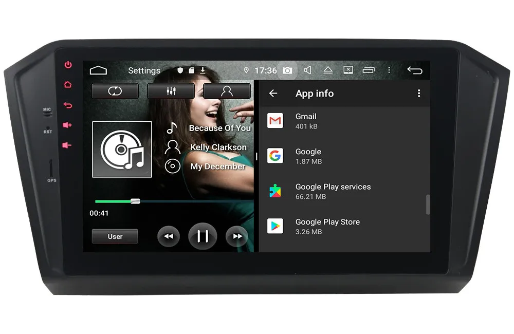 Klyde 10," ips 4G Android 9 Восьмиядерный 4 Гб ОЗУ 64 Гб ПЗУ DSP автомобильный DVD мультимедийный плеер для Volkswagen Magotan Passat B8