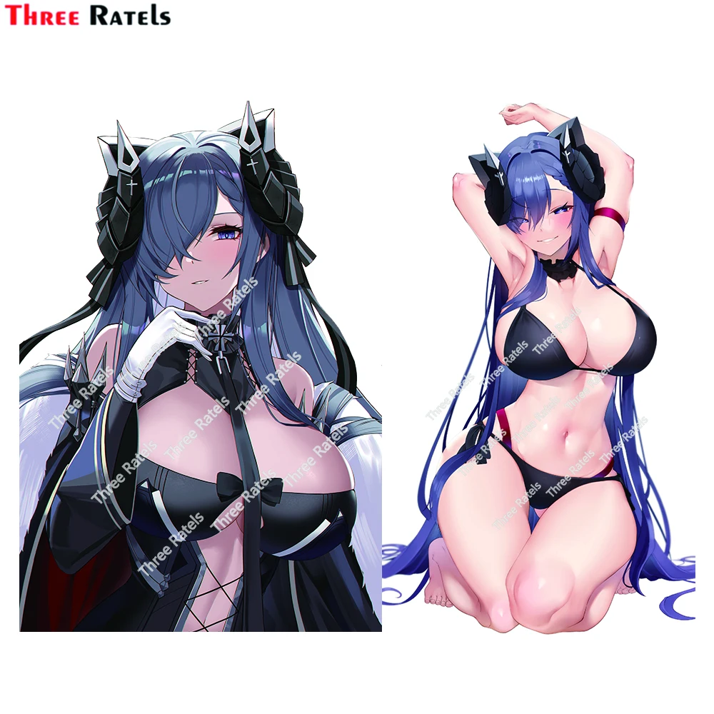 

Three Ratels E528 August Von Parseval Azur Lane Car Stickers Auto Accessories Anti Scratch Film Vinyl Material