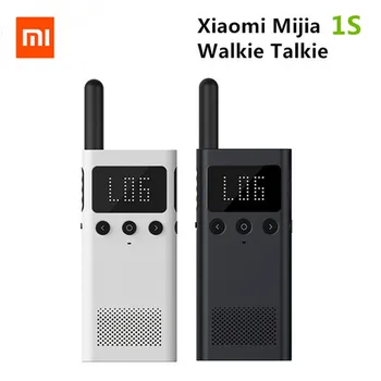 

Xiaomi Mijia 1S Smart Walkie Talkie With FM Radio Speaker Smart Phone APP Location Share Bluetooth Interphone USB Rechargeable