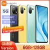 Global Version Xiaomi Mi 11 Lite 5G Smartphone 6GB+128GB Phone Snapdragon 780G 8 Core 64MP NFC AMOLED Full Screen 90HZ Refresh
