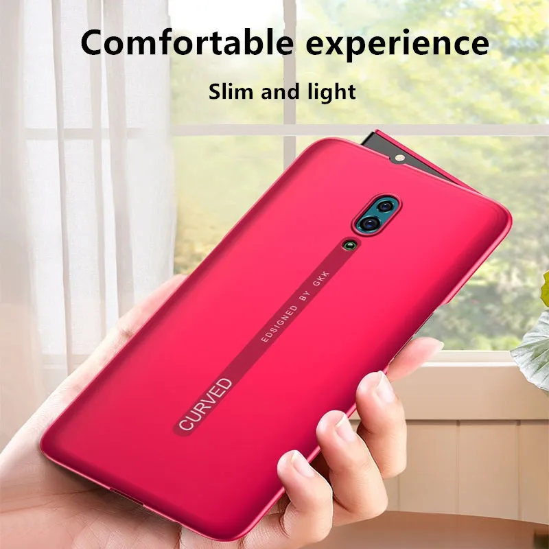 Чехол Оригинальный чехол для OPPO Reno 2 10X ZOOM Find X с откидной крышкой GKK PC
