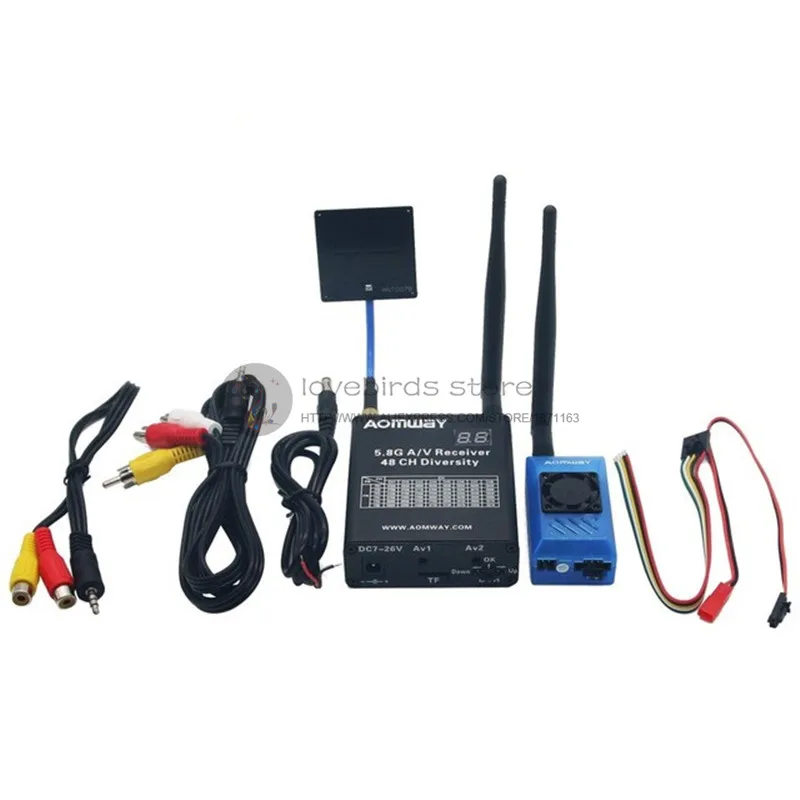 Aomway 5 8G 1000MW 32-CH VTX with DVR RX and TX for DIY FPV Aerial drone | Игрушки и хобби