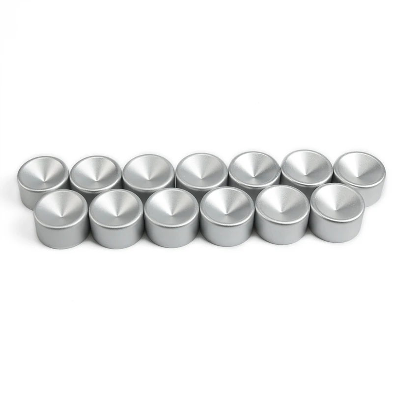 13 Pc Freeze Plug D Cell 1.345" High Wall Aluminum For Maglite Fuel
