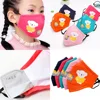 1Pcs PM2.5 Children Mouth Mask Respirator Cartoon Panda Thicken Smog Mask Warm Dust Mask Fits 2-10 Years Old Kids 4