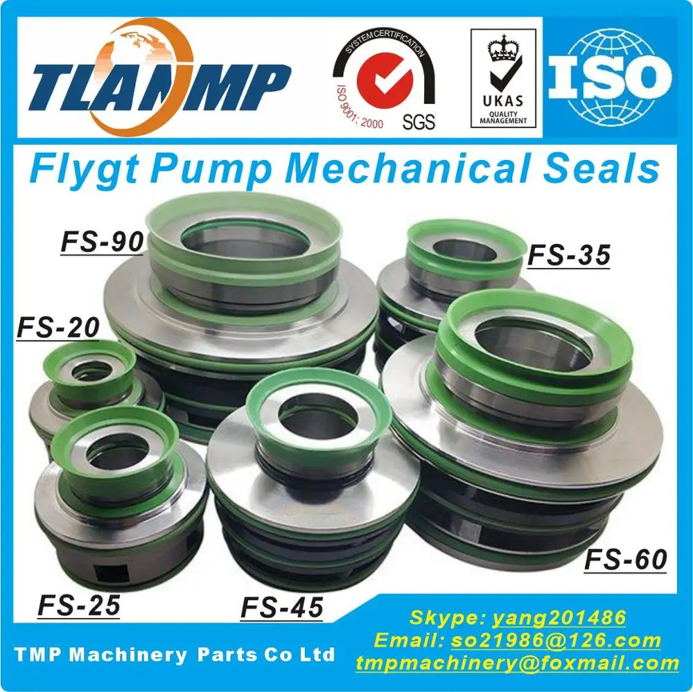 FS-45, FS45, 45 мм Размер вала ITT Flygt вставные механические уплотнения для Xylem Flygt 3171,4650, 4660, 5100,250/251/260/261 насосы