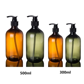 

300ml 500ml Soap Dispenser Bottle Kitchen Cosmetics Shampoo Bottle Body Wash Lotion Hand Sanitizer Bottle Outdoor Travel Bottles